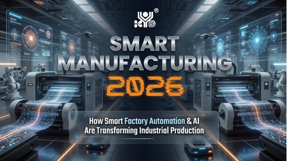 2026年智能制造:智能工厂自动化和人工智能如何变革工业生产