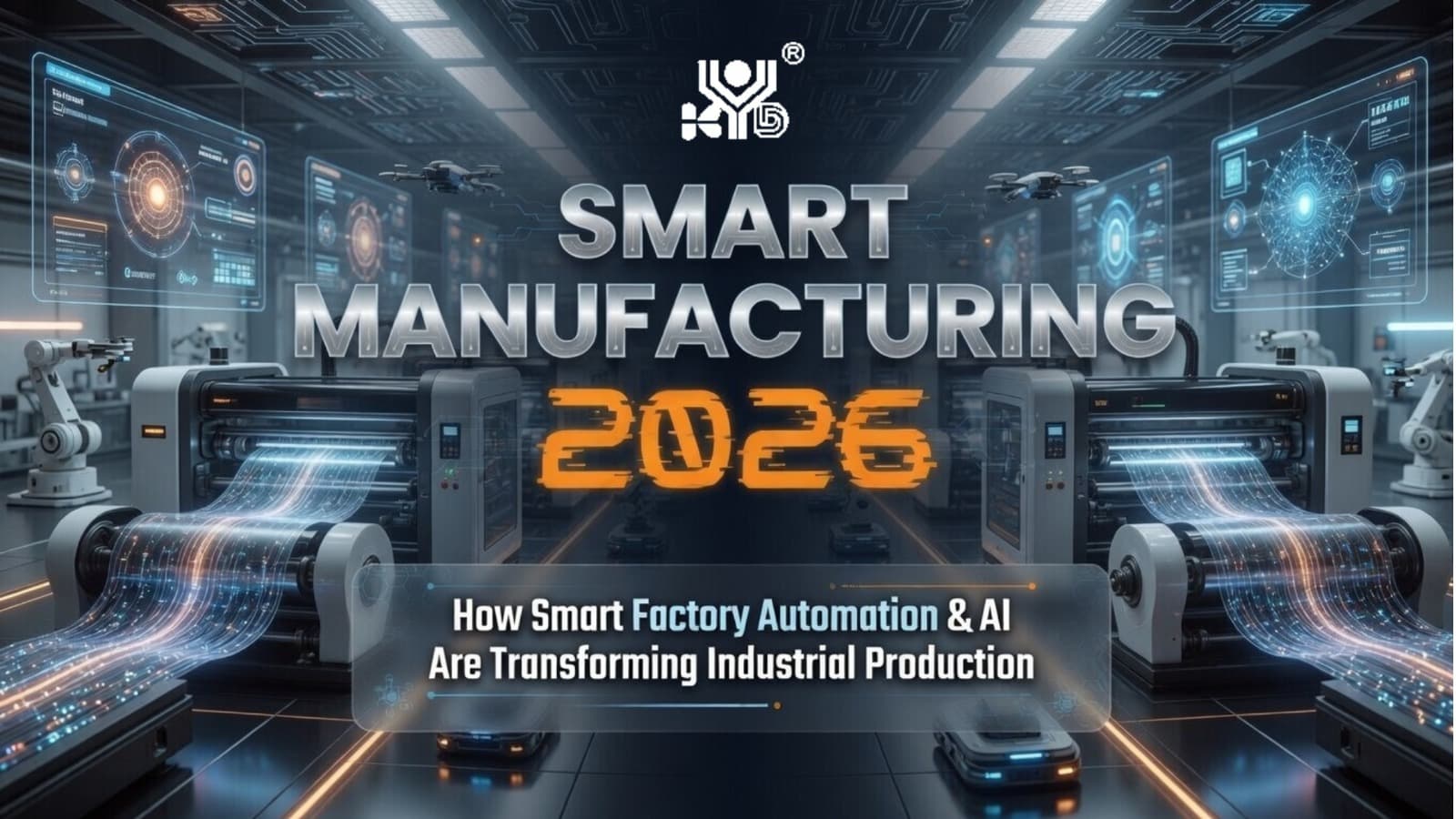 2026年智能制造:智能工厂自动化和人工智能如何变革工业生产